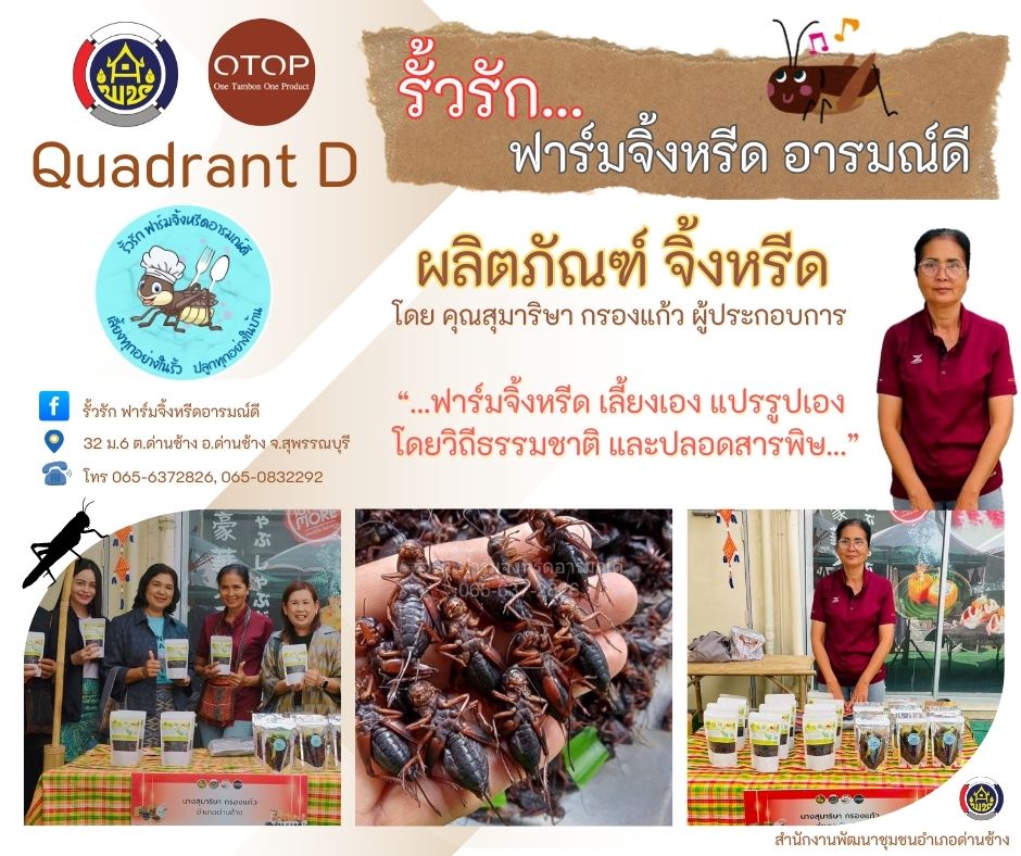 สพอ.ด่านช้าง ร่วมขับเคลื่อน ผลิตภัณฑ์ OTOP สู่การปรับตัวพัฒนา